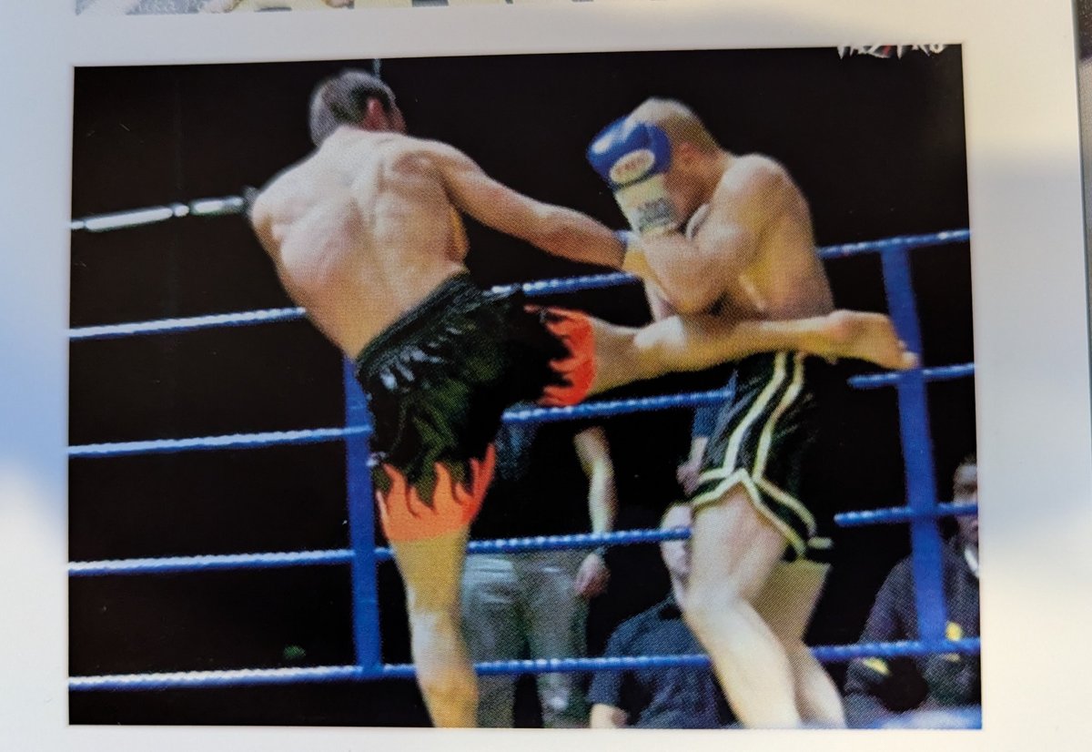 Landing a clean body shot in competition